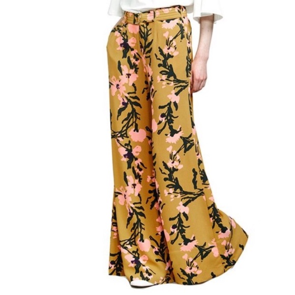 Marimekko for Anthropologie Lici Palazzo Pants EU size 36 - Picture 5 of 10